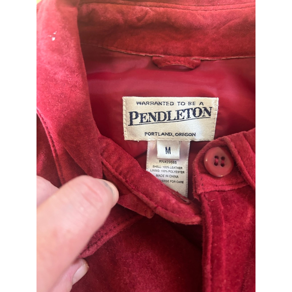 Pendleton medium red button up - Picture 2 of 2
